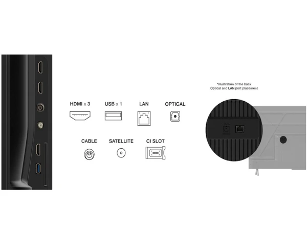 Televizor TCL 43V6CLED43''4K UHD60HzGoogle TVcrna' ( '43V6C' ) 