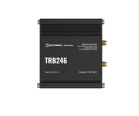 Teltonika TRB246 LTE Cat 4 Gateway, 1xFE, 3xI/Os, 2xSIM, 1xLTE, 1xGNSS
