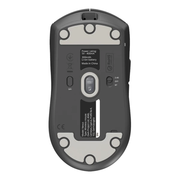 Dark Project Nexus Wireless Gaming Mouse - Black