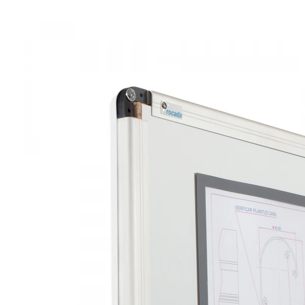 Tabla bela magnetna Rocada RD-6412 120x240