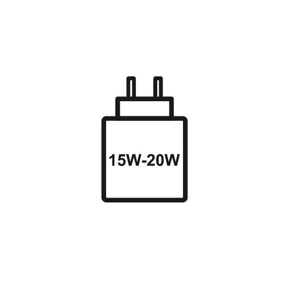 Xwave H130 20w Brzi ZIDNI punjač za mobilne,tablete, usb-C usb-A ,Beli 