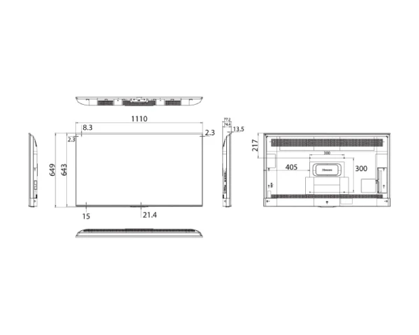 HISENSE 50 inča 50DP30FE 4K UHD 350 nita Digital Signage Display - 167 Operation 