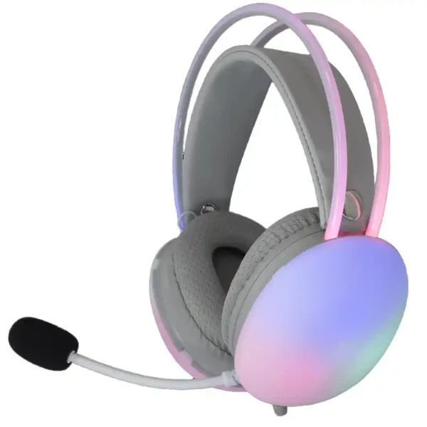 Slušalice sa mikrofonom White Shark GH 2342 Firefly bele RGB