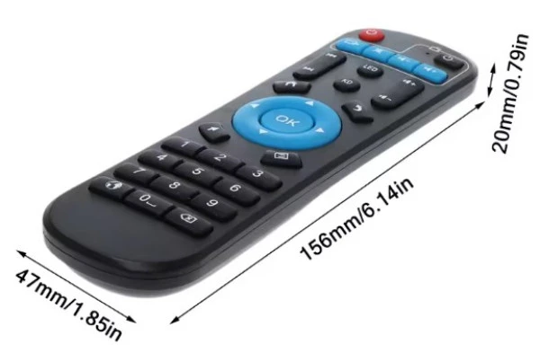 GMB-X96 MAX+ 2/16GB DDR3 smart TV box S905X3 quad, Mali-G31MP 4K, KODI programma