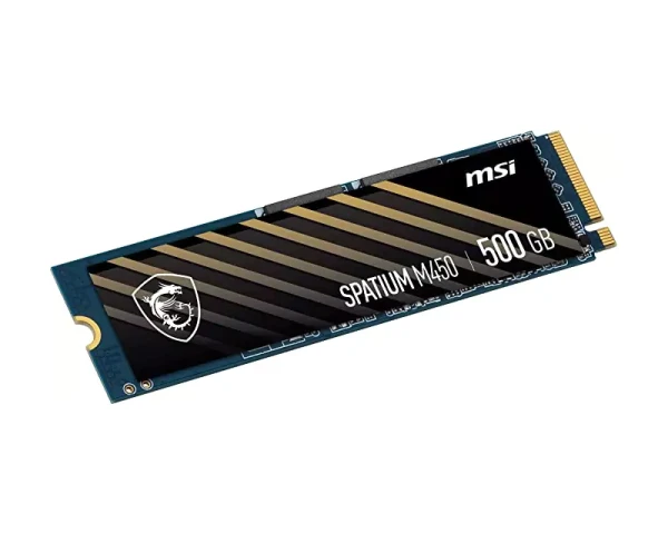 MSI SPATIUM M450 500GB  PCIe 4.0 NVMe M.2 V1 SSD 