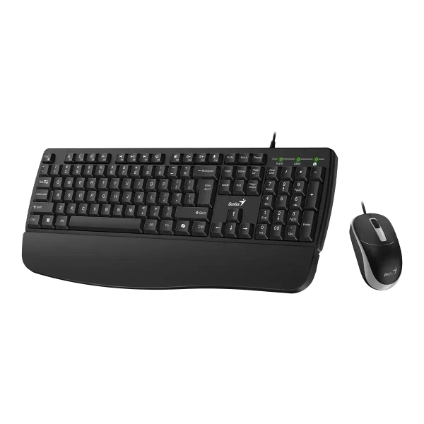 Tastatura + miš Genius KM-123 USB US crna