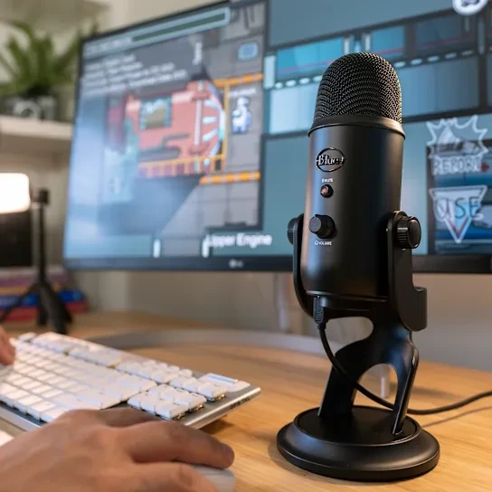 Mikrofon Logitech Yeti crni 988-000229