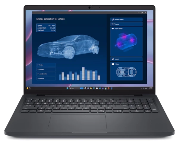 DELL Pro Max 16 16 inch FHD+ 300nits AMD Ryzen AI 9 HX PRO 370 32GB 1TB SSD RTX PRO 1000 8GB Backlit FP Win11Pro 3yr ProSupport laptop 