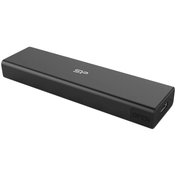 Silicon Power enclosure PD60, M.2 SSD, USB 3.2, Type-C, black ( SP000HSPSDPD60CK ) 