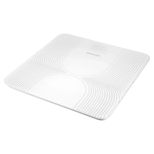 Telesna vaga Sencor SBS 2475WHLCDbela