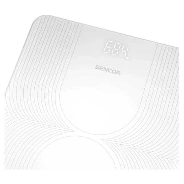 Telesna vaga Sencor SBS 2475WHLCDbela