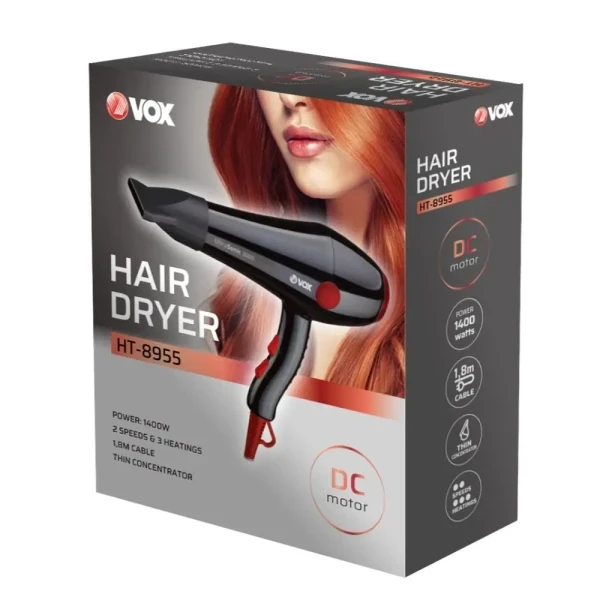 Fen za kosu Vox HT89551400Wcrna