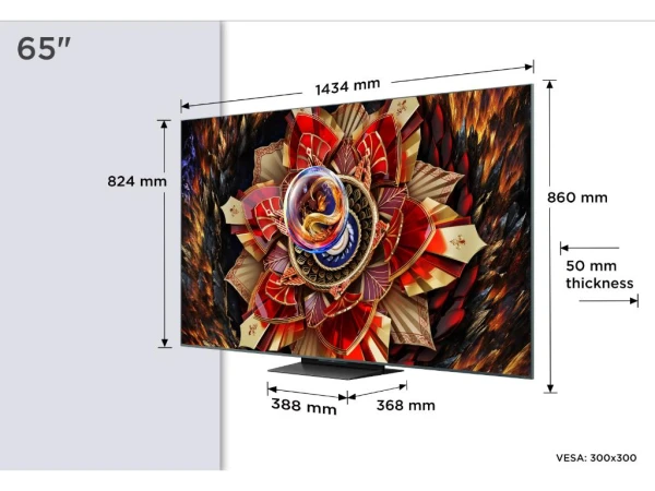Televizor TCL 65C9KMiniLED-QLED65''4K UHD144HzGoogle TVcrna' ( '65C9K' ) 