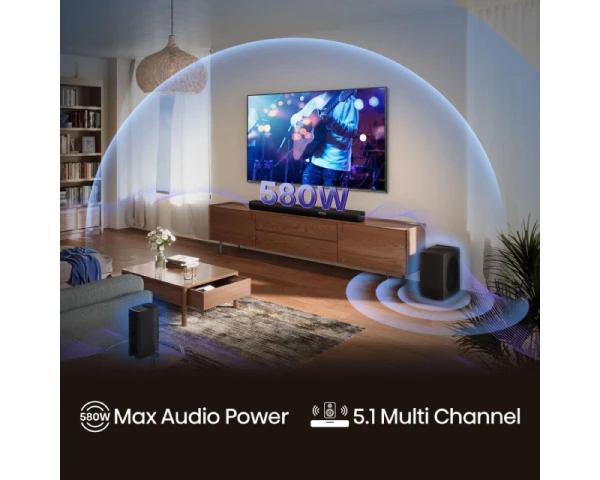 HISENSE AX5100Q Dolby Atmos soundbar sa bežičnim subwooferom crni 