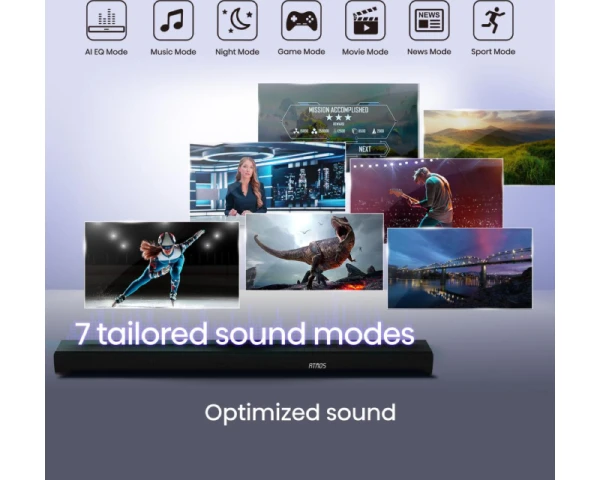 HISENSE AX5100Q Dolby Atmos soundbar sa bežičnim subwooferom crni 