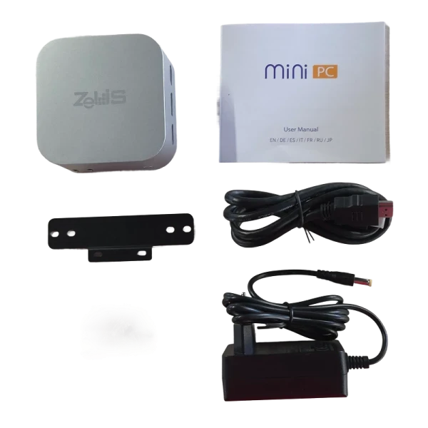 Mini PC Zeus N5 Celeron QC N150 3.40 GHzDDR5 12GBm.2 256GBLANDual WiFiBT2xHDMIDPWin 11