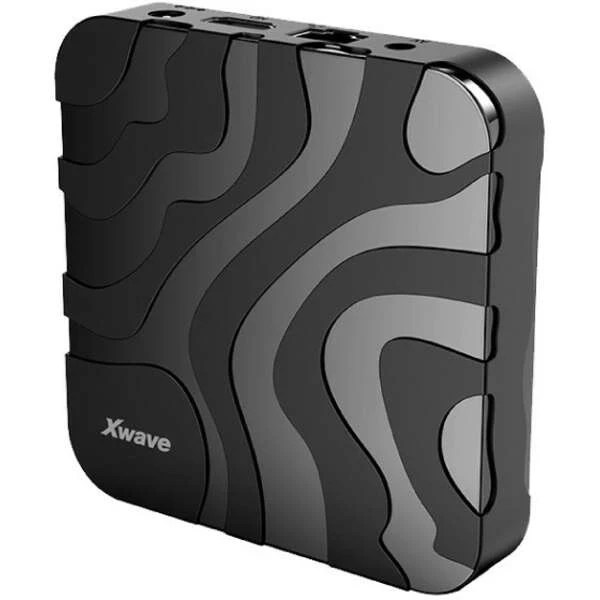 Android TV Box Xwave BOX 510 8K4GB RAM64GB ROMHDMILANWiFiUSBLCD Display