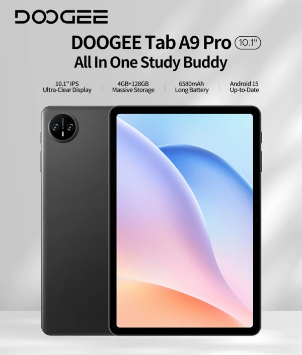 Doogee Tab A9 Pro VIP Edition WiFi 4+128 Meteorite Gray