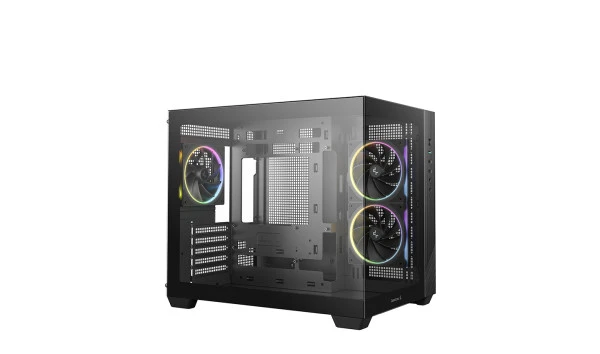 Kućište DeepCool CC330 ARGB 3F , R-CG330-BKNGM3-G
