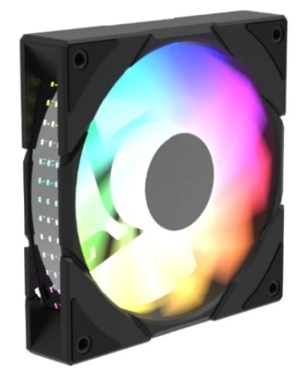 DeepCool CG580 FAN BK R (BULK) Ventilator za kuciste 120x120x25mm ARGB, 1,300 RPM,Black Reverzibilni