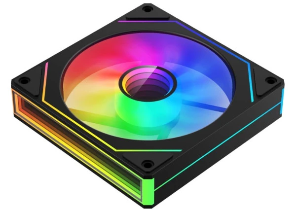 DeepCool CG530 FAN BK R (BULK) Ventilator za kuciste 120x120x25mm ARGB, 1,600 RPM,Black Reverzibilni