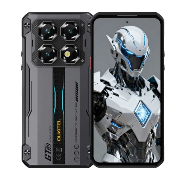 Oukitel WP60 black Rugged Smartphone 5G/16GB+512GB/10000mAh/108MP+8MP+2MP/32MP/NFC/Android15 