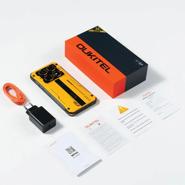 Oukitel WP60 black Rugged Smartphone 5G/16GB+512GB/10000mAh/108MP+8MP+2MP/32MP/NFC/Android15 