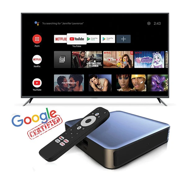Xwave G24K Smart tv box sa Google,Netflix sertifikatom/Android 12/2GB/32GB/QuadCore/HDMi/RJ45/Wif 