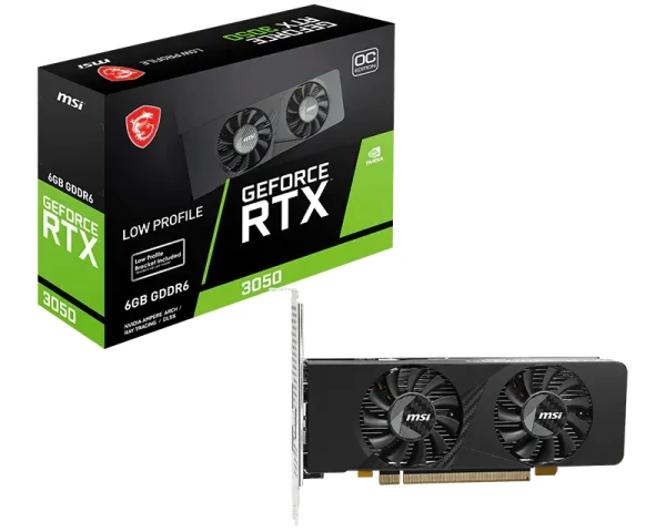 MSI nVidia GeForce RTX 3050 LP E 6GB 96 bit GeForce RTX 3050 LP E 6G OC grafička karta