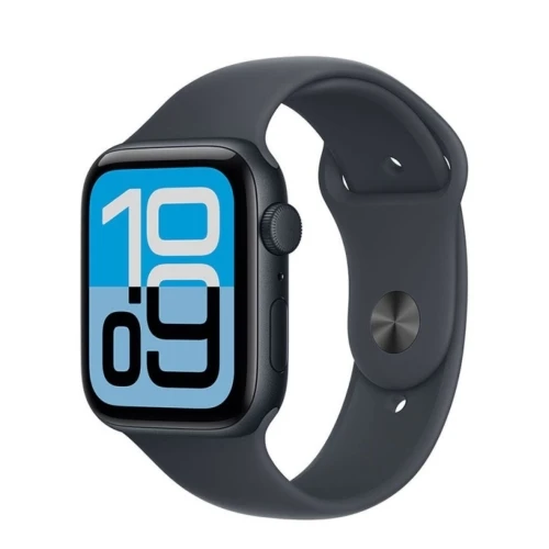 Apple Watch SE 3 GPS 44mm Midnight Aluminium Case with Midnight Sport Band - M/L mehq4rk/a