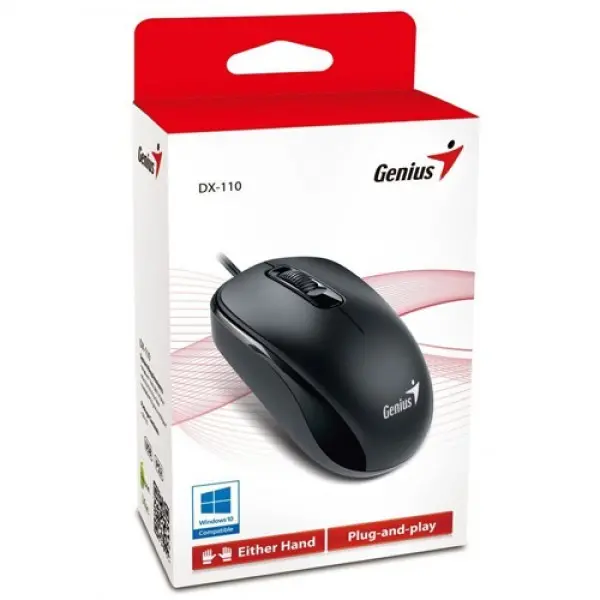 Mouse USB Genius DX-110 Optical BLACK