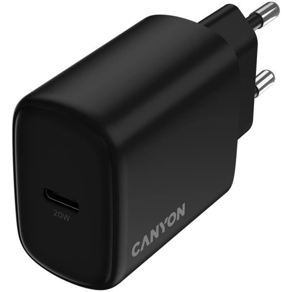 CANYON charger OnCharge 200 20W 1xPD EU Black ( CNE-CHA200-11 ) 