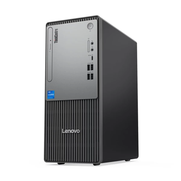 ThinkCentre neo 50t Gen 5 Core i3-14100, 4C/8T, P 3.5/4.7GHz, 12MB, B760, 1x 8GB UDIMM DDR5-4800, 512GB SSD M.2 2280 PCIe NVMe Opal 2.0, UH