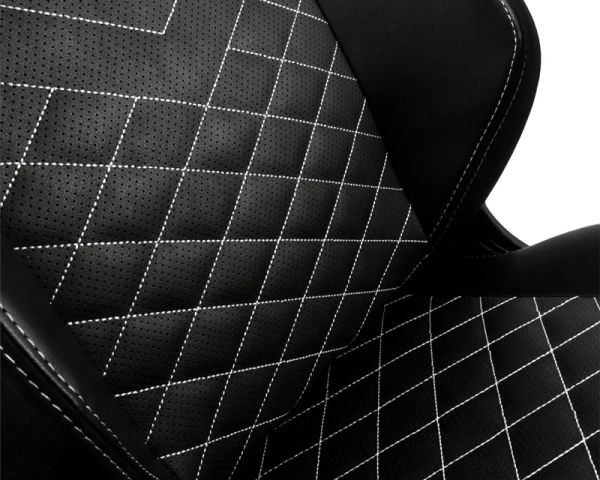 NOBLECHAIRS HERO Gaming stolica crno-platinum bela 