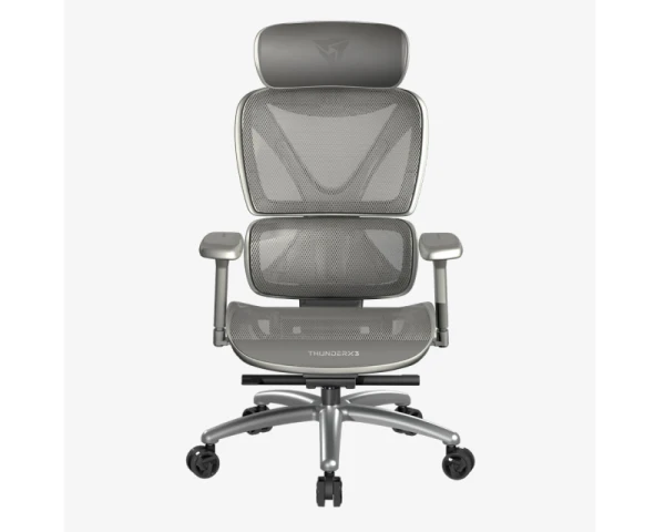 THUNDERX3 XTC-Mesh Ergonomska stolica siva 