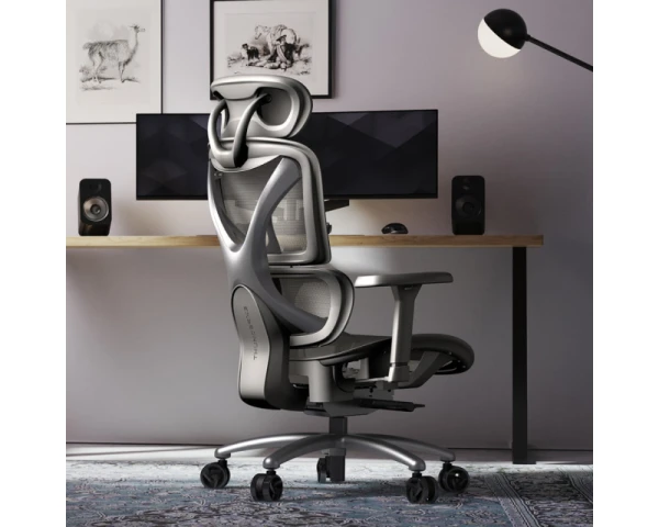 THUNDERX3 XTC-Mesh Ergonomska stolica siva 