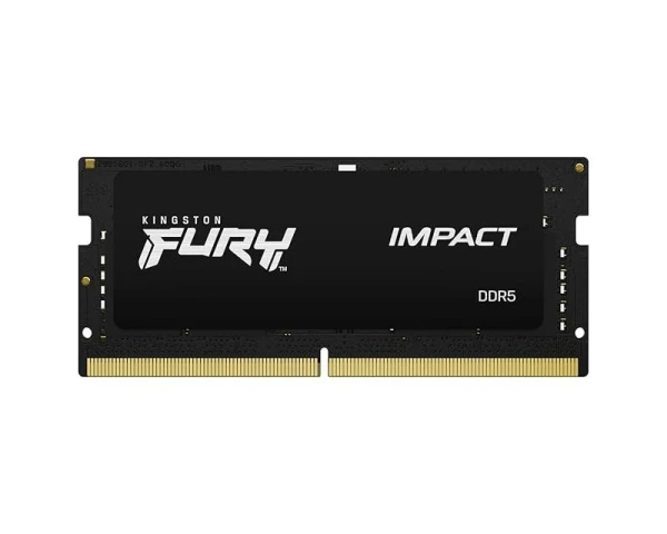 KINGSTON SODIMM DDR5 16GB 6000MTs KF560S38IB-16 FURY Impact Black XMP 