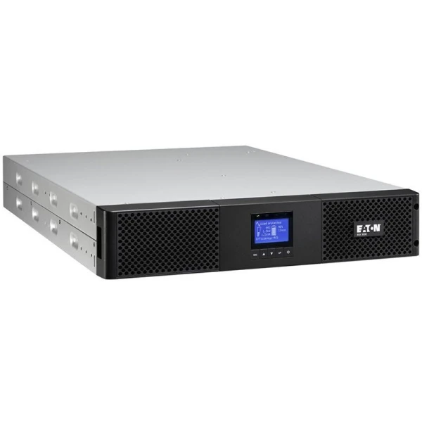 Eaton UPS 9SX 3000VA2700W Rack 2U, On-line double conv with PFC;;  LCD (8) IEC-320-C13 (1)IEC-320-C19 USB, RS232 Online slot for Network ca