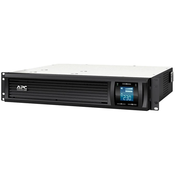 APC Smart-UPS C 2000VA LCD RM 2U 230V intelligent and efficient network power protection from entry level to scaleable runtime. Ideal UPS f