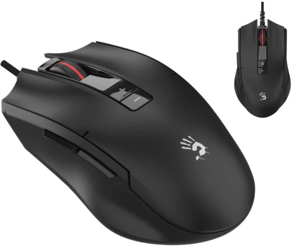 A4-ES8 A4-ES8 A4Tech Bloody Gejmerski opt. mis, 1000Hz/1000-6000Dpi, Black USB 124mm