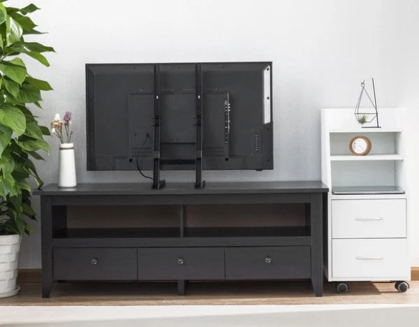 TVS-D70F-01 Gembird stoni TV stalak, VESA 37-70, crne boje