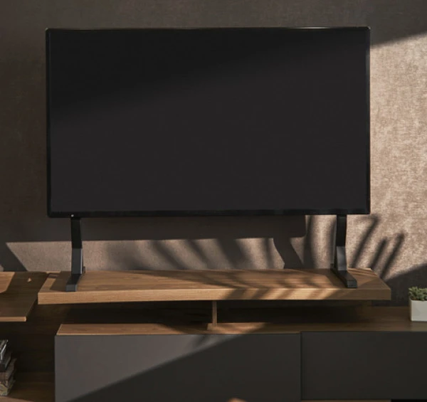 TVS-D90F-01 Gembird stoni TV stalak, VESA 45-90, crne boje