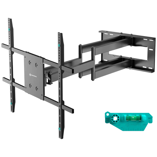 ONKRON Full Motion TV Wall Mount for 42'' to 110-inch Screens up to 100 kg, Black ( M8L-B ) 