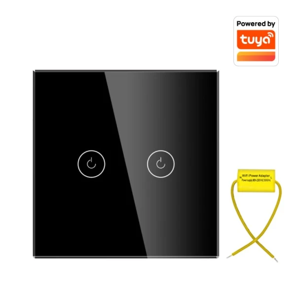 Wi-Fi smart prekidač svetla bez N provodnika 2x10A (2)