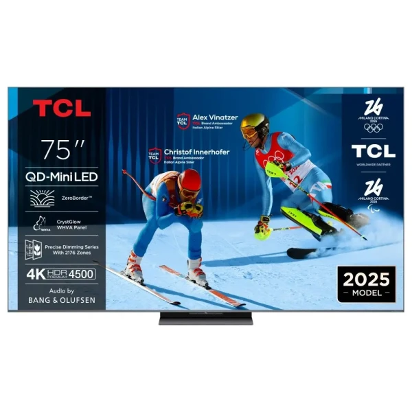 Televizor TCL 75C8KMiniLED-QLED75''4K UHD144HzGoogle TVcrna' ( '75C8K' ) 