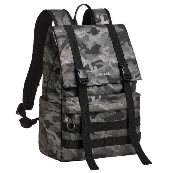 Torba za Laptop 15.6  Rivacase Sherwood Roltop 7621siva camo