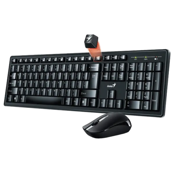 Tast+mis USB Wireless Genius Smart KM-8200 YU Black