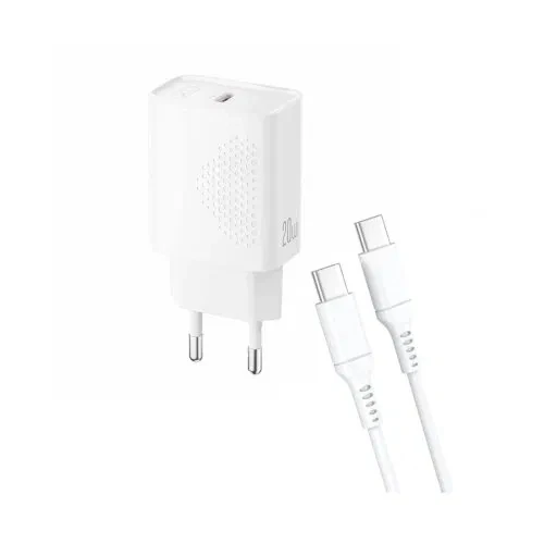XO Kućni punjač L160 20W+USB C kabl