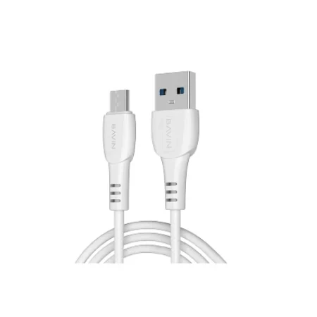 Bavin kabl 12W Type-A/Micro Usb 1,0m bela - CB280 ( 90121 )
