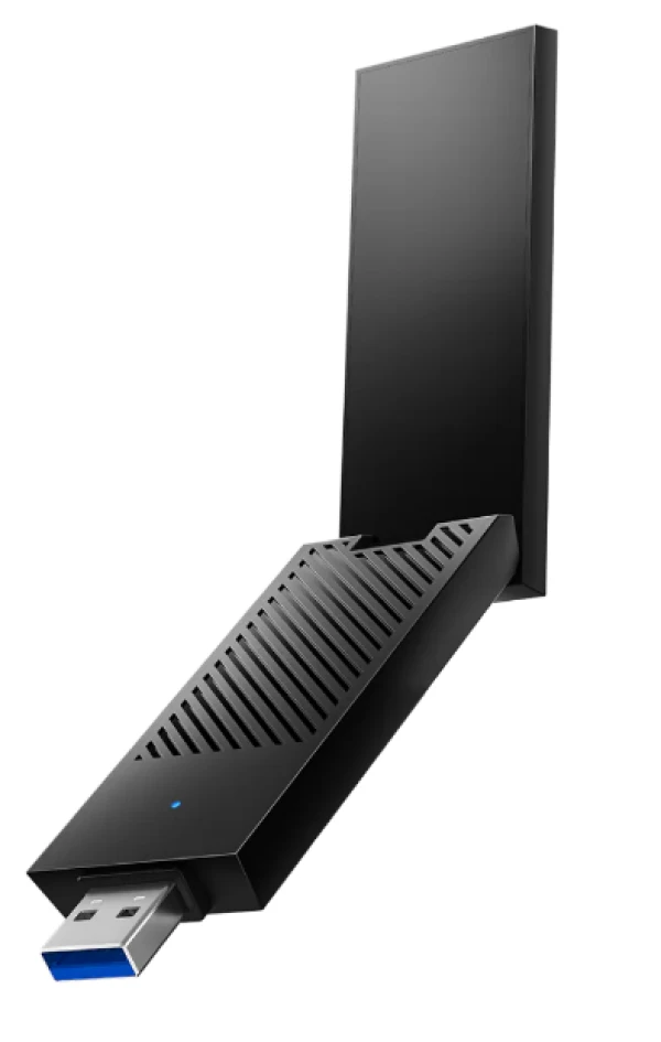 Cudy WU5400, AX5400 High-Gain USB 3.0 Wi-Fi 6E Adapter 2.4/5/6 GHz, 574 Mbps/2402 Mbps